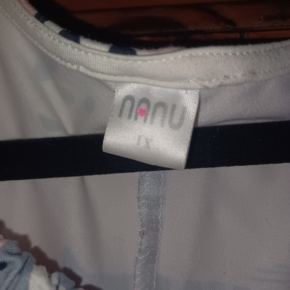 Plus Size 1X Nanu Pink Cats Tunic, Sleeveless - Picture 5 of 5